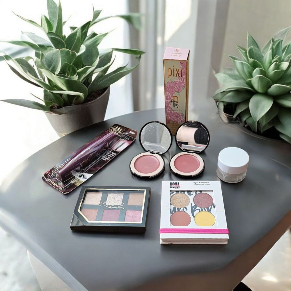 Gorgeous Makeup Cosmetics Bundle Lot!!Pixi Beauty Blush Duo - Pink